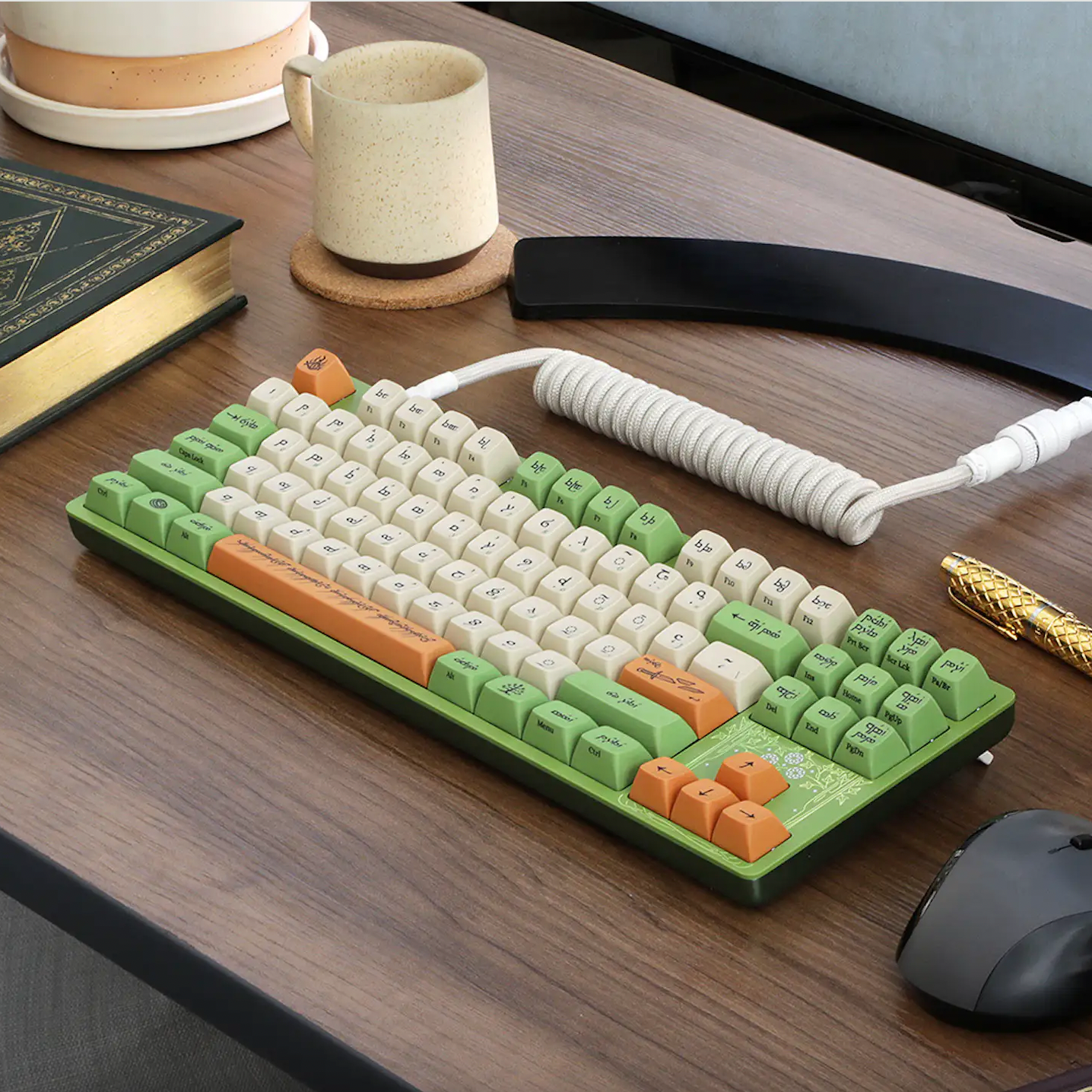 Lord Of The Rings Elvish Keyboard – LotR Premium Store