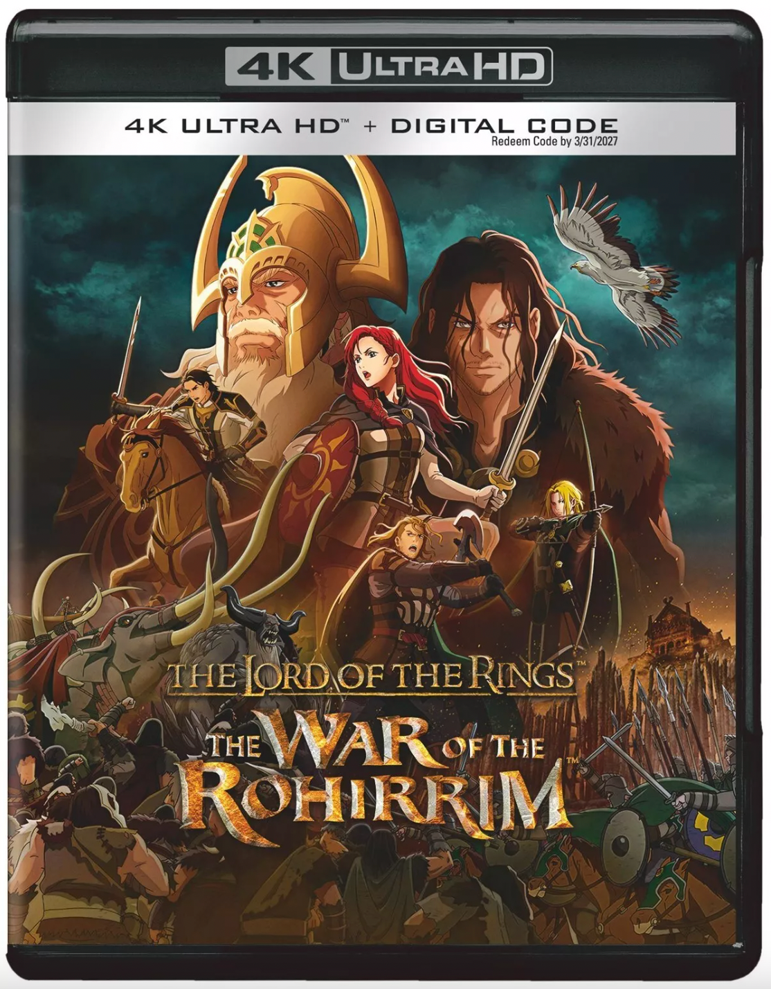 The War of the Rohirrim Blu-ray Discs