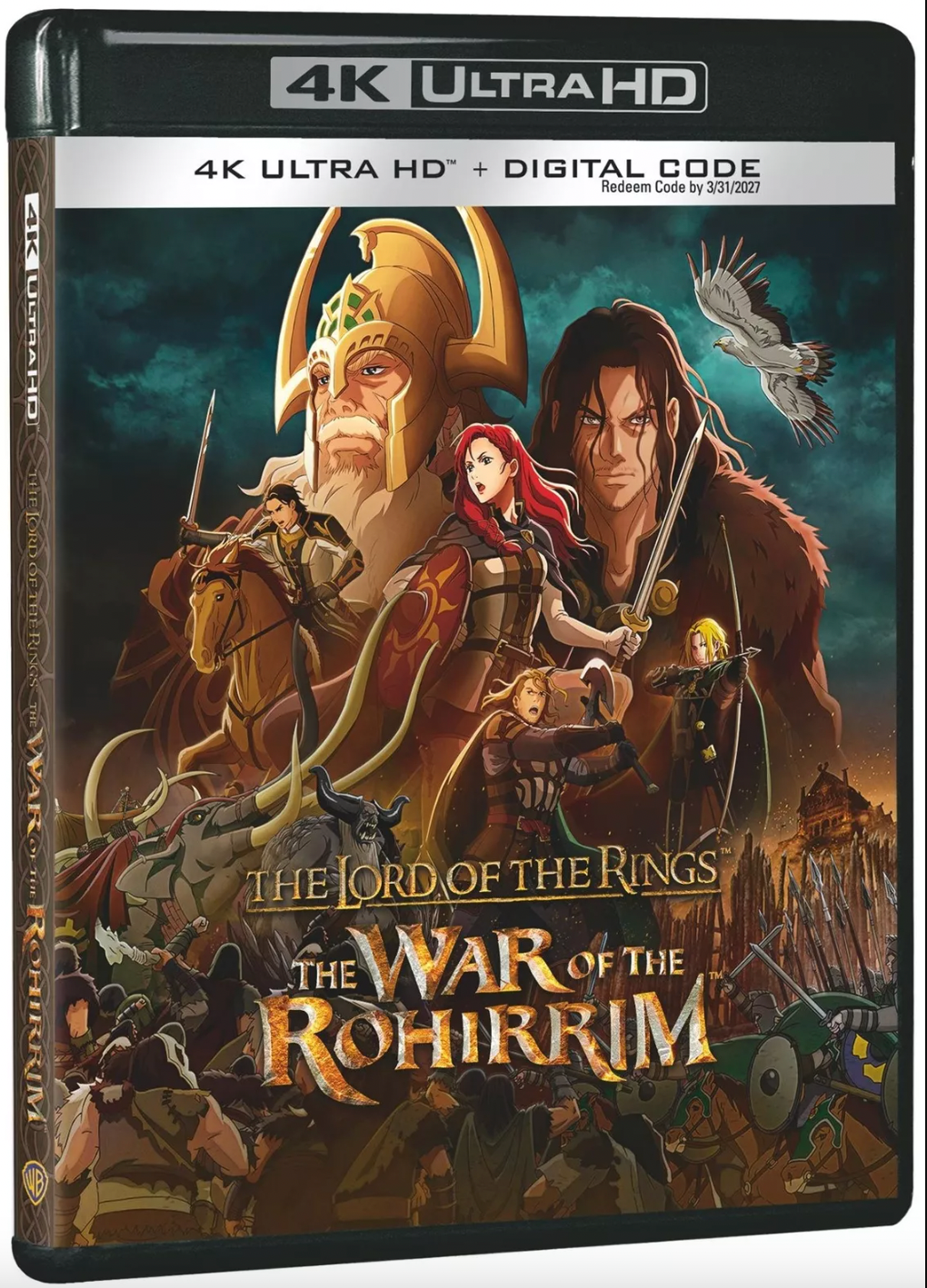 The War of the Rohirrim Blu-ray Discs