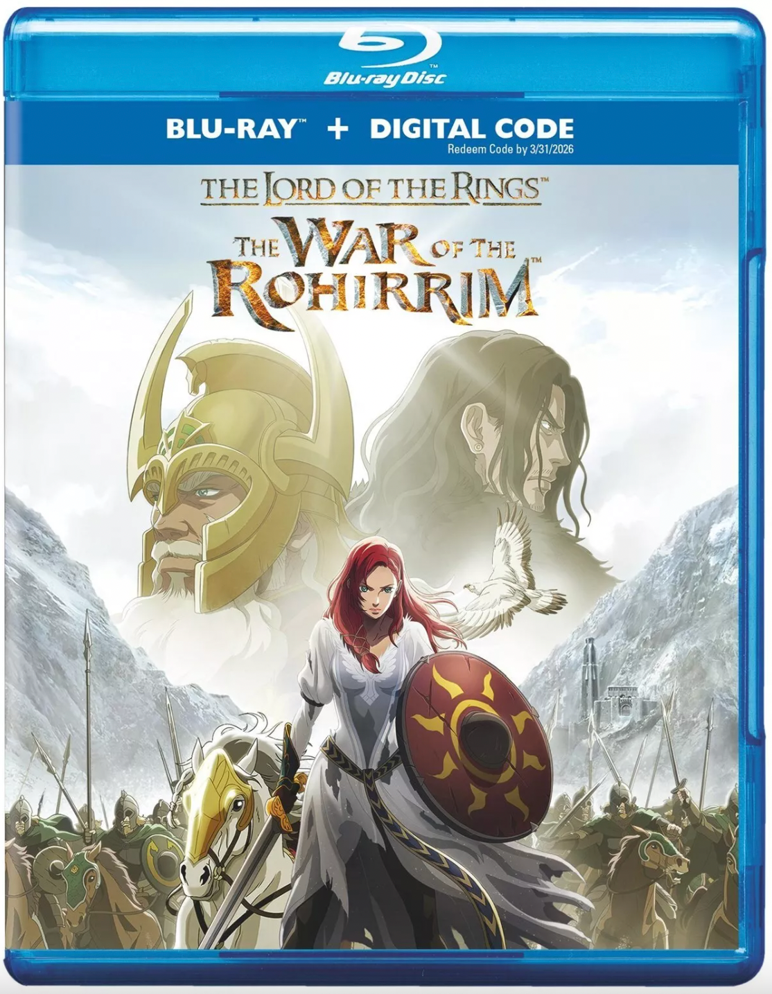 The War of the Rohirrim Blu-ray Discs