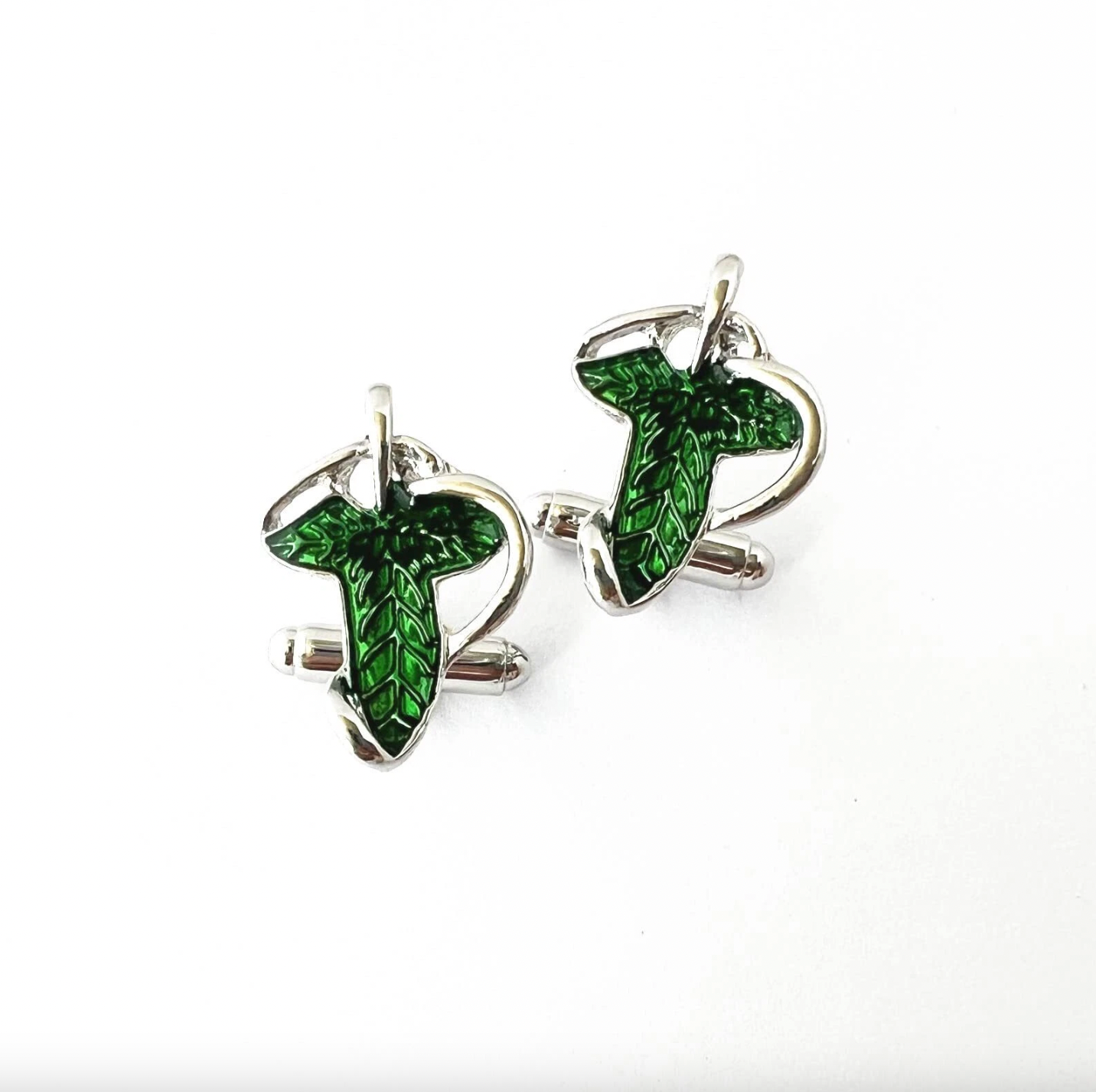 Lord of the Rings Elven Leaf Cufflinks