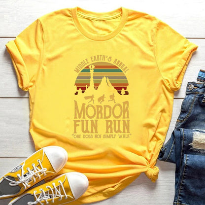 Mordor Fun Run T-Shirts