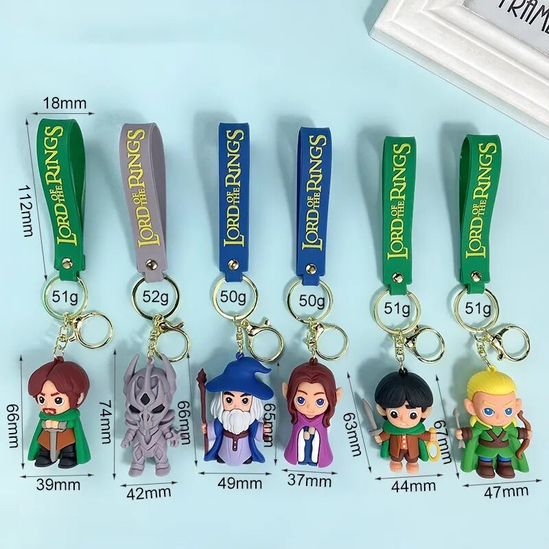 Lord of the hot sale rings keychain