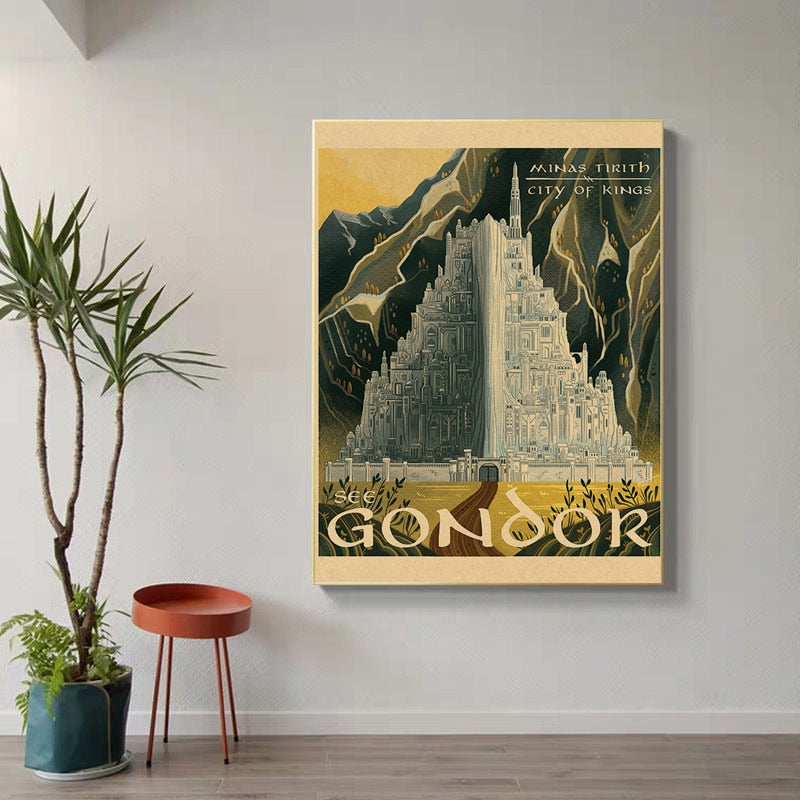 Minas Tirith Poster 