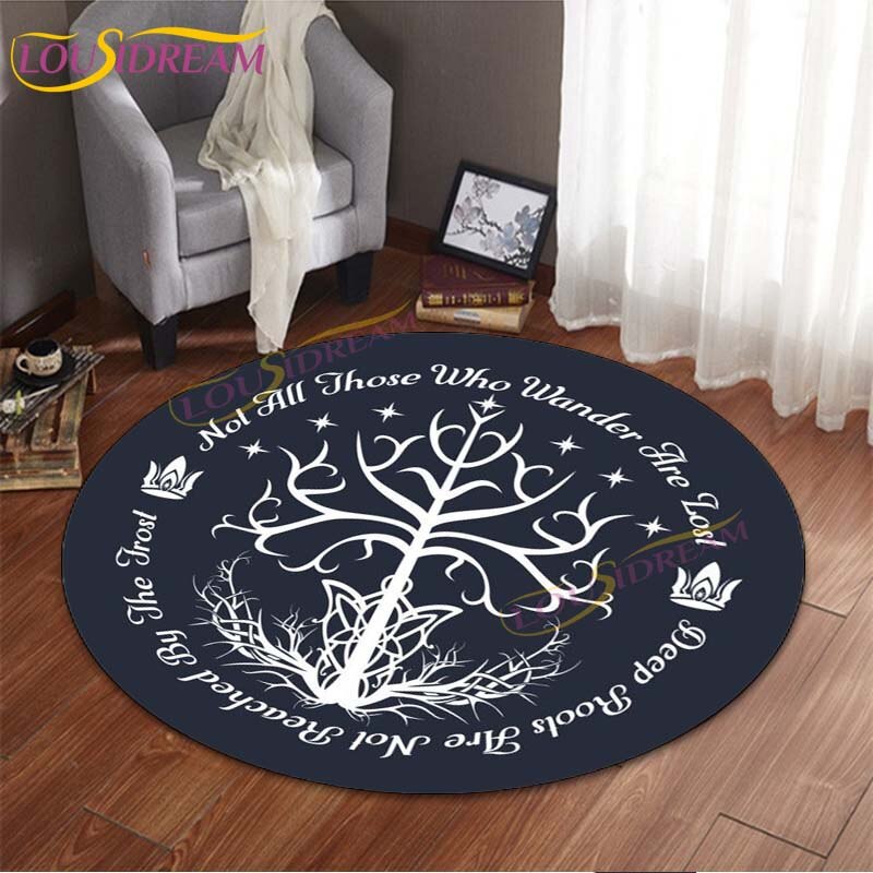 Lord of the Rings Round Carpets