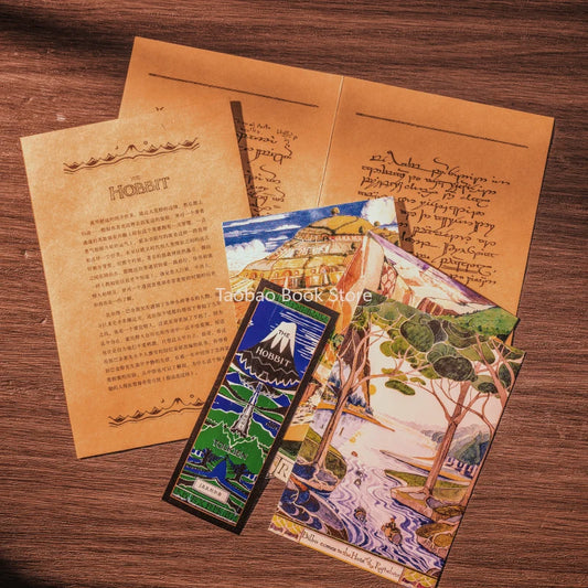 The Hobbit Postcards and 1st Edition Notes