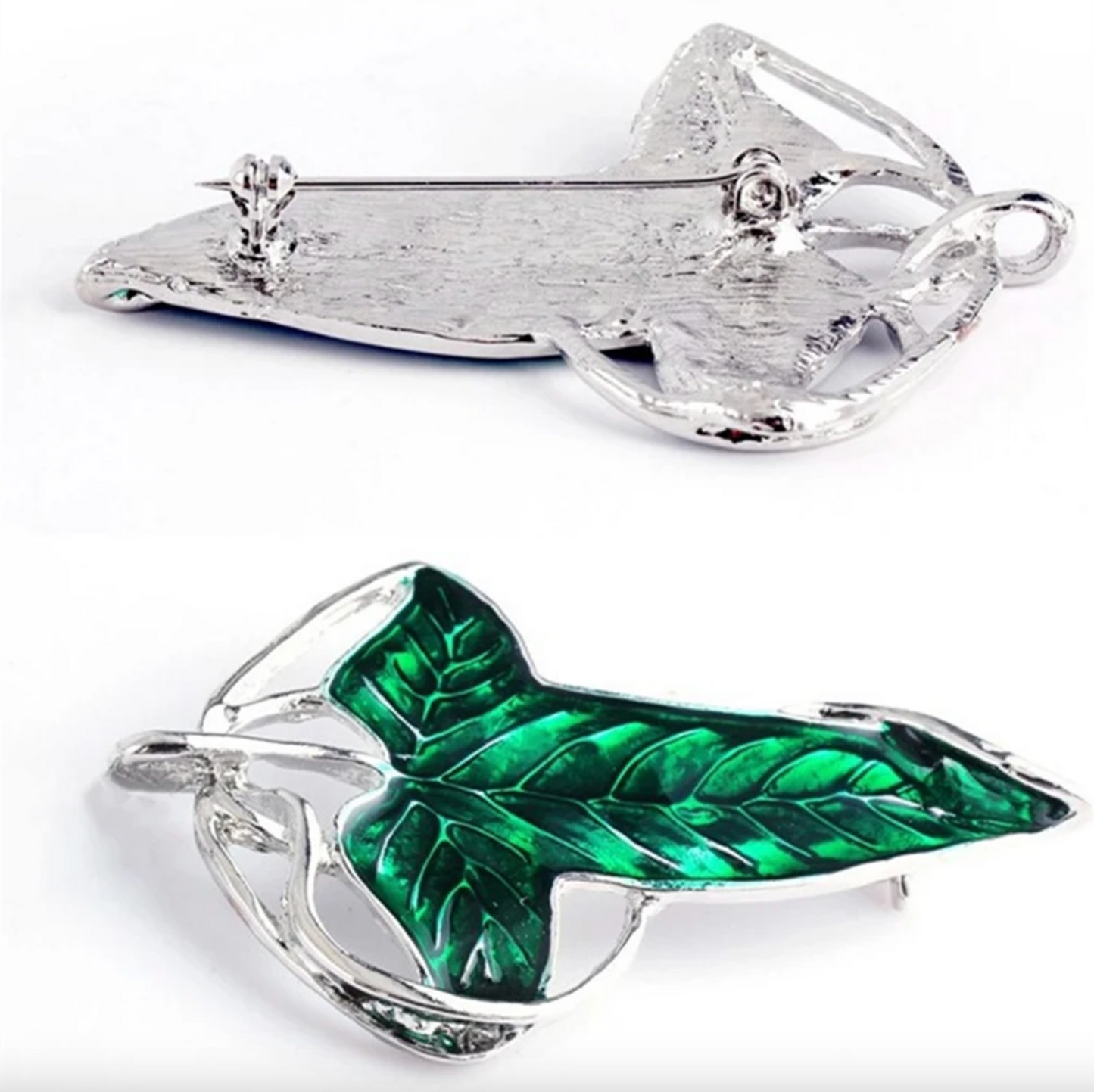 Lord of the 2025 rings elven leaf brooch