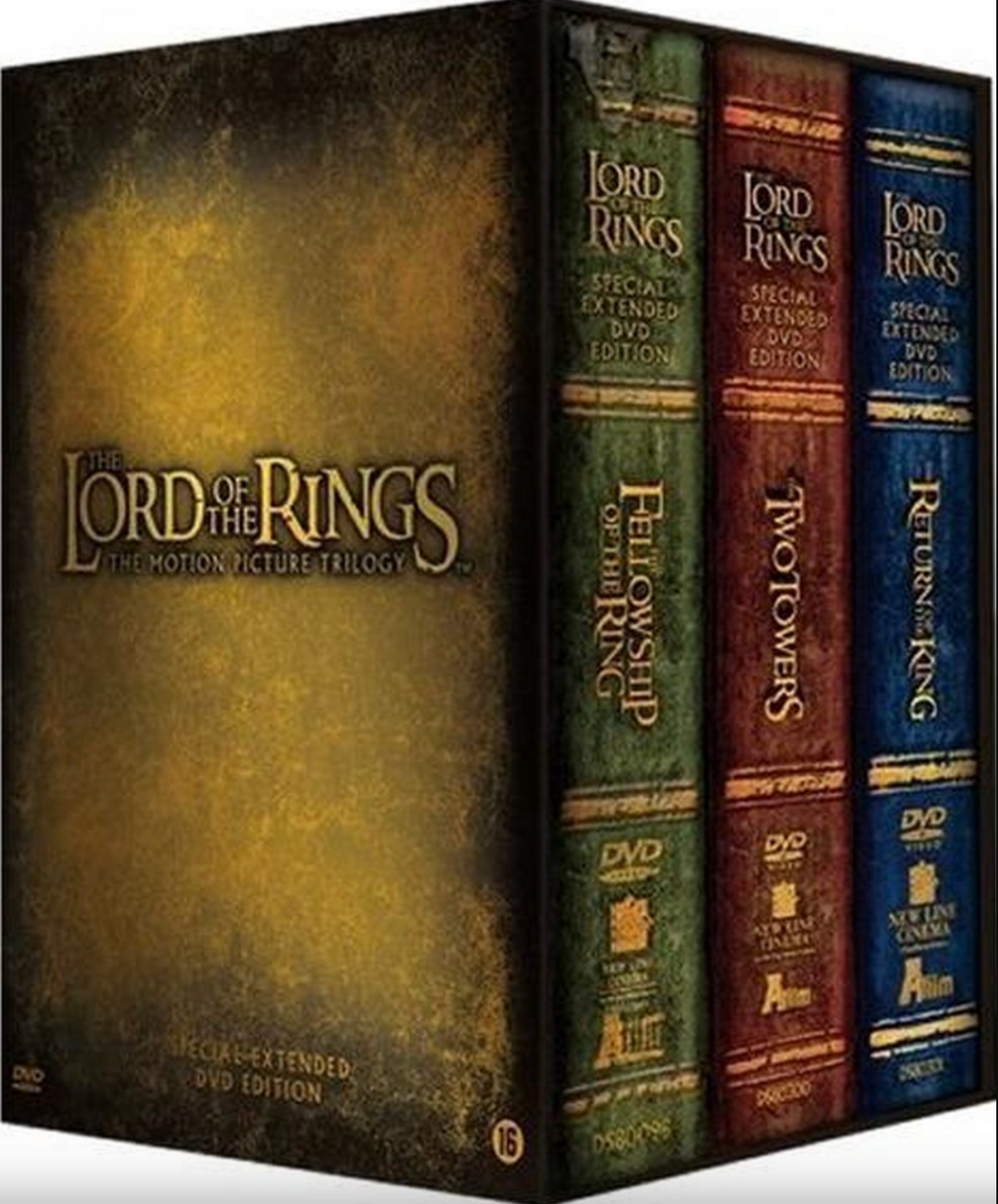 Lord Of The Rings Trilogy DVD Box Set (Extended Edition) LotR Premium