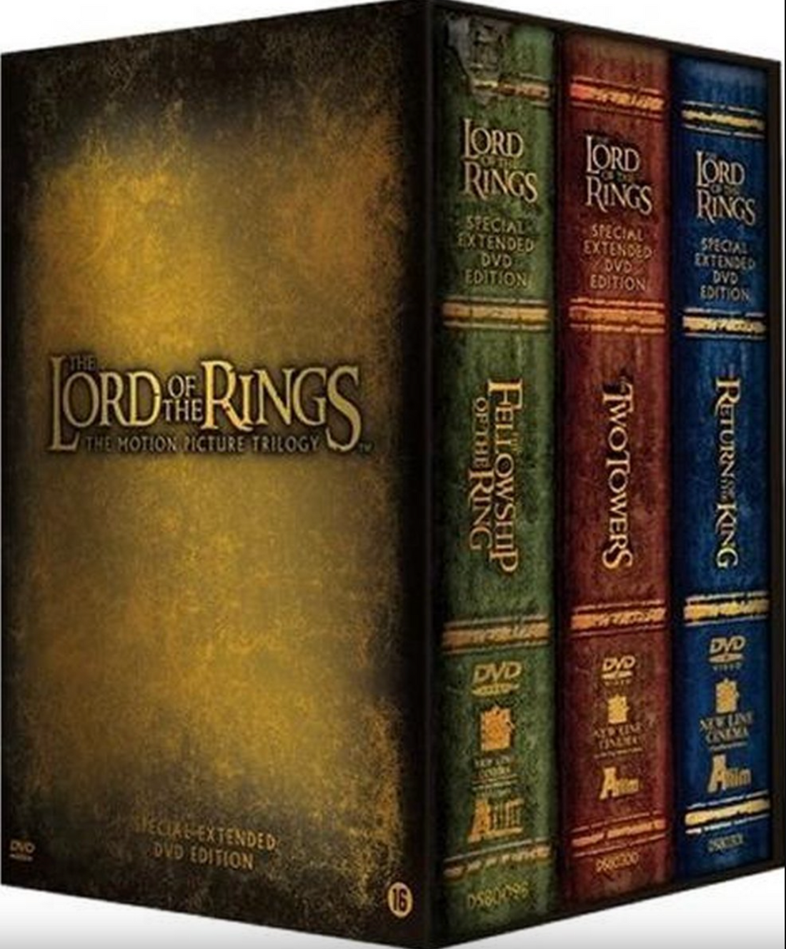 lord of the rings trilogy dvd box set extended edition