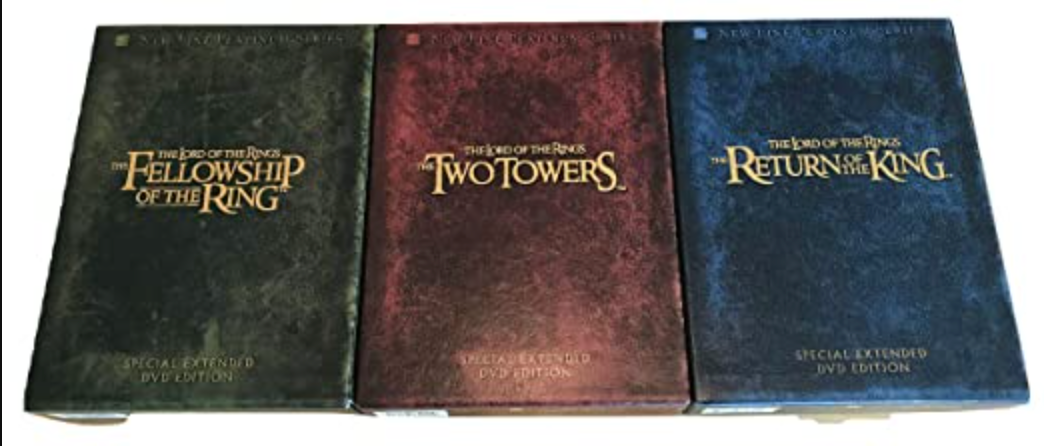 Lord Of The Rings Trilogy DVD Box Set (Extended Edition)