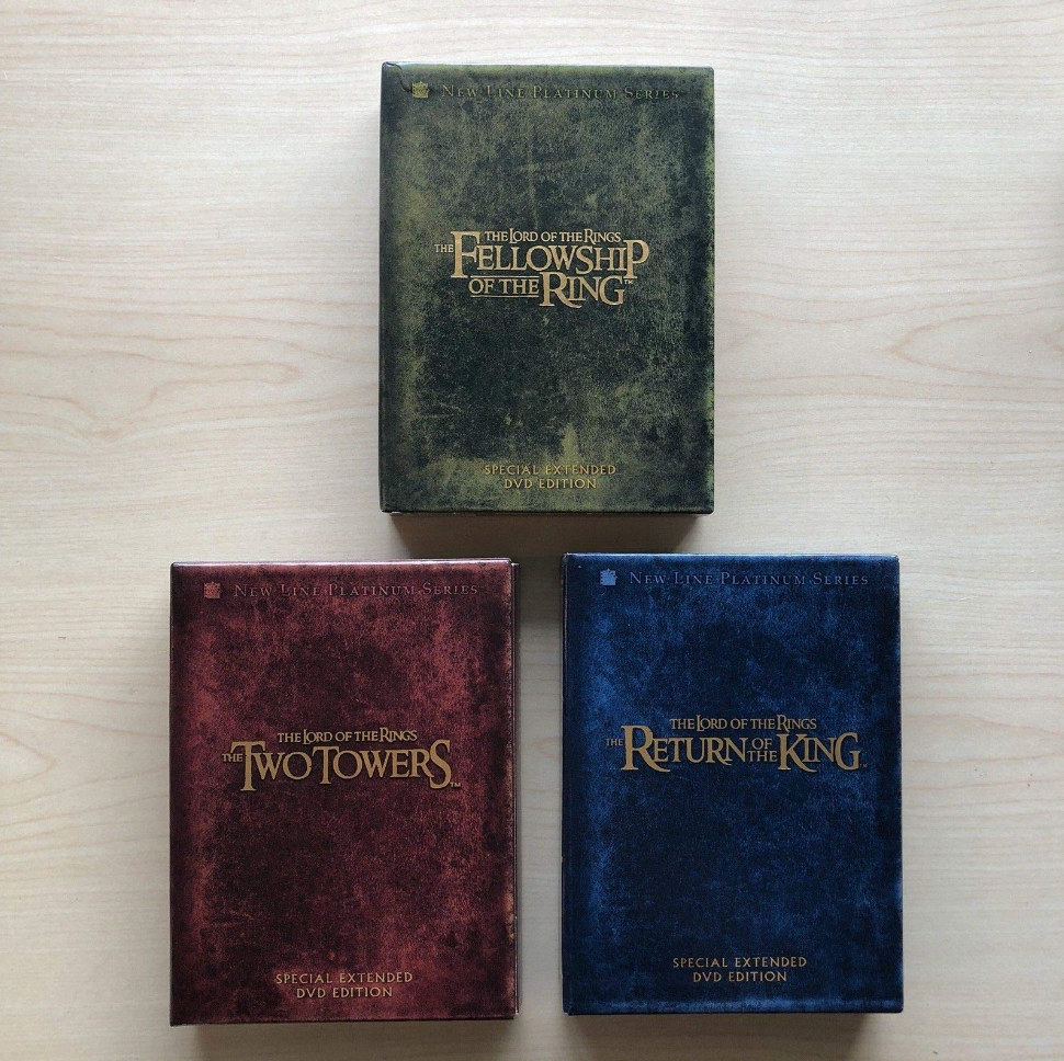 Lord Of The Rings Trilogy DVD Box Set (Extended Edition)