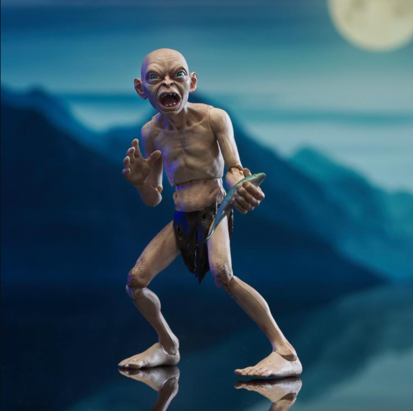 First Look: New Deluxe Lord of the Rings Gollum and Smeagol Action