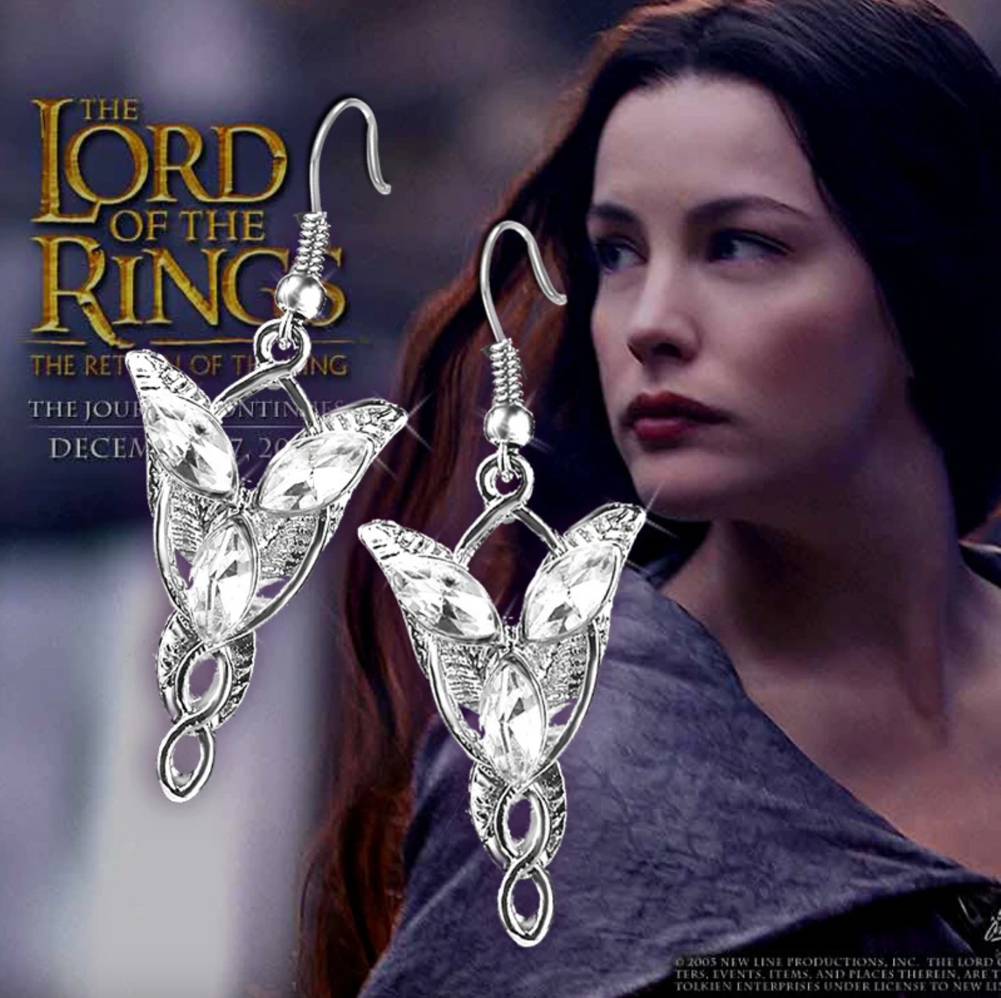 Lord of the rings elven star necklace online