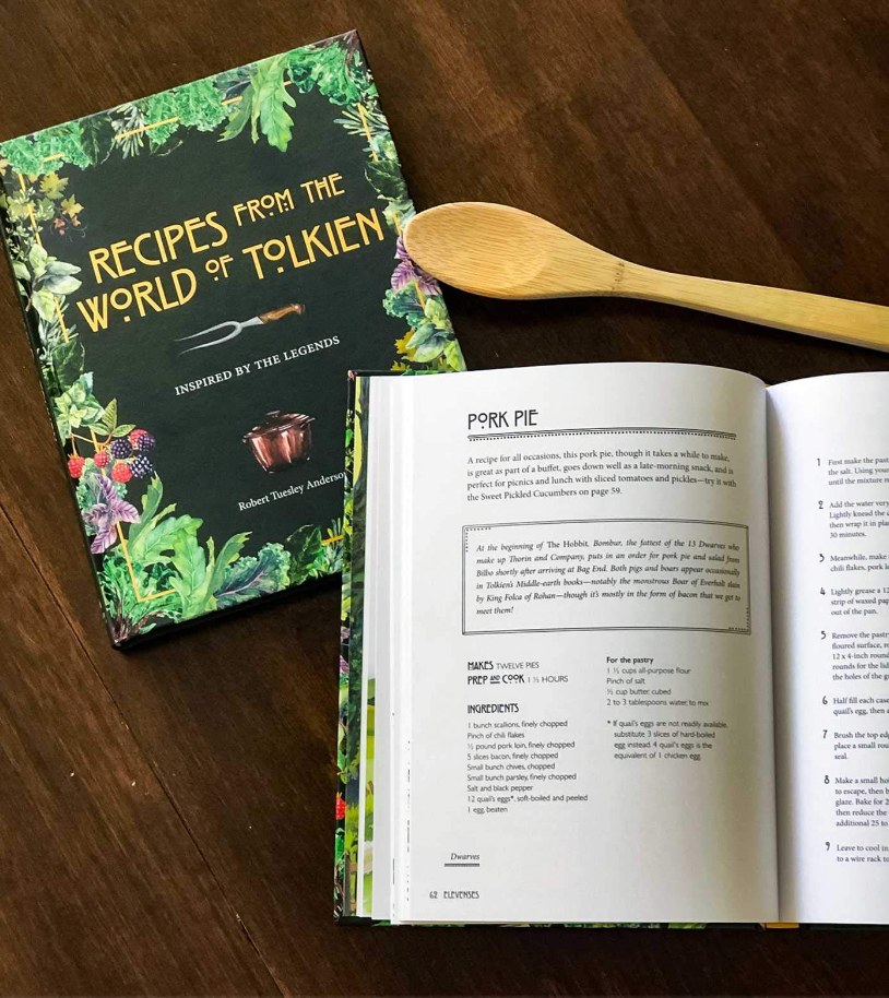 cook book recipes from the world of tolkien