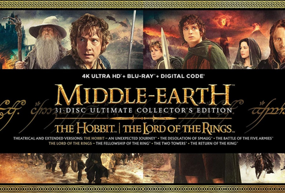 Middle-Earth: 31-Disc Ultimate Collector's Edition (Ultra HD)