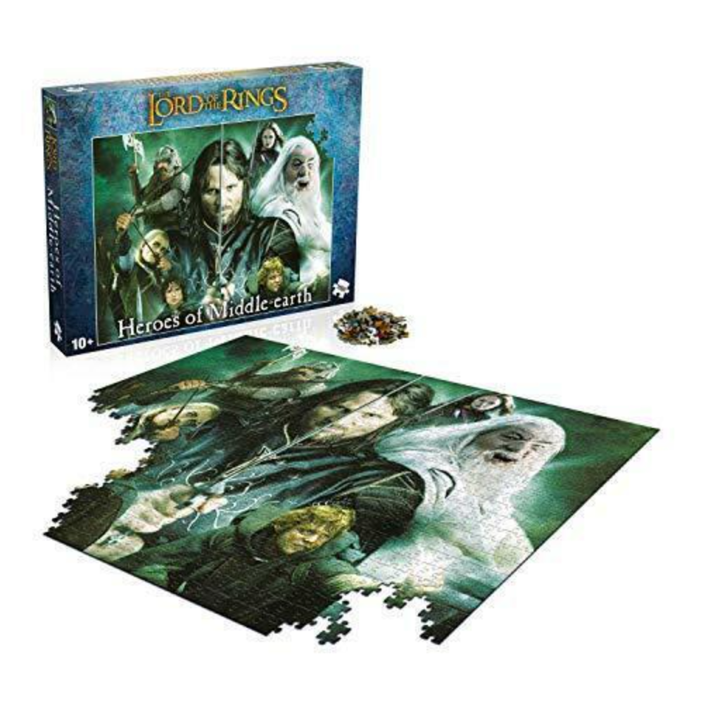 Lord of the Rings 820340 Middle Earth Map Jigsaw Puzzle - 1000 Piece, 1 -  Kroger