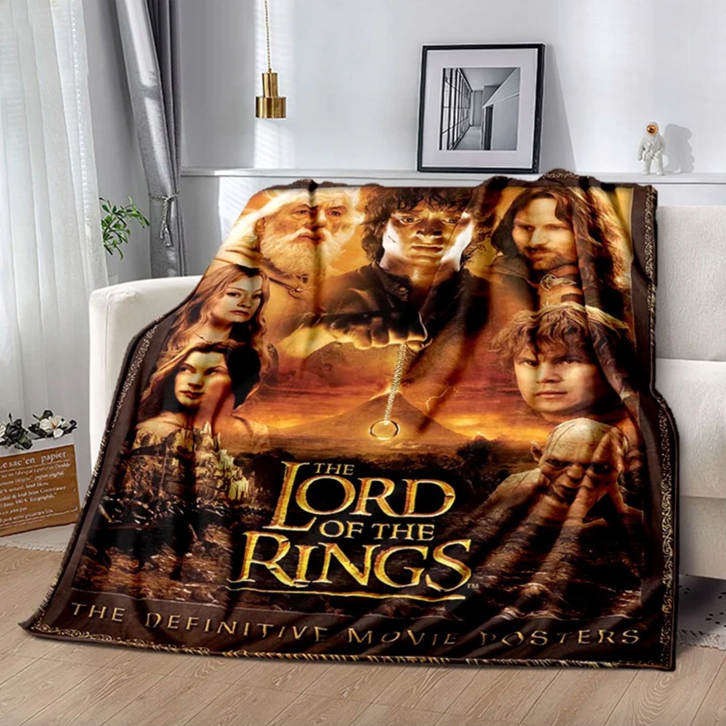 Lord Of The Rings Ultra Soft Blanket Sofa Blanket For Men Women