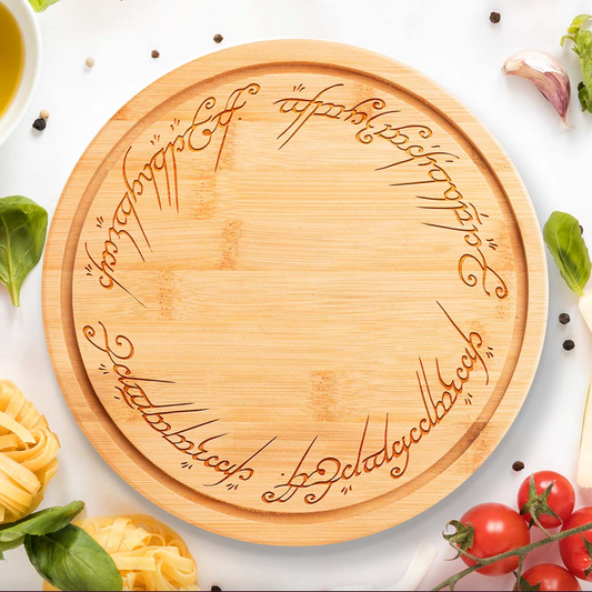 The One Ring Round Cheese Cutting Board & Tool Set