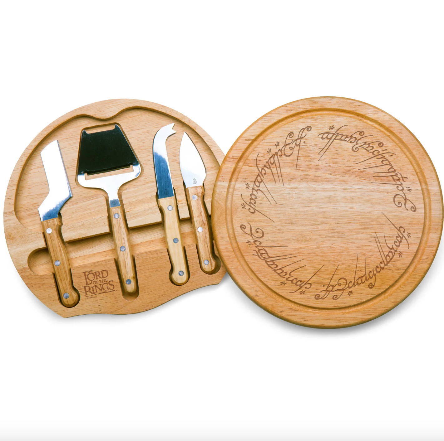 The One Ring Round Cheese Cutting Board & Tool Set