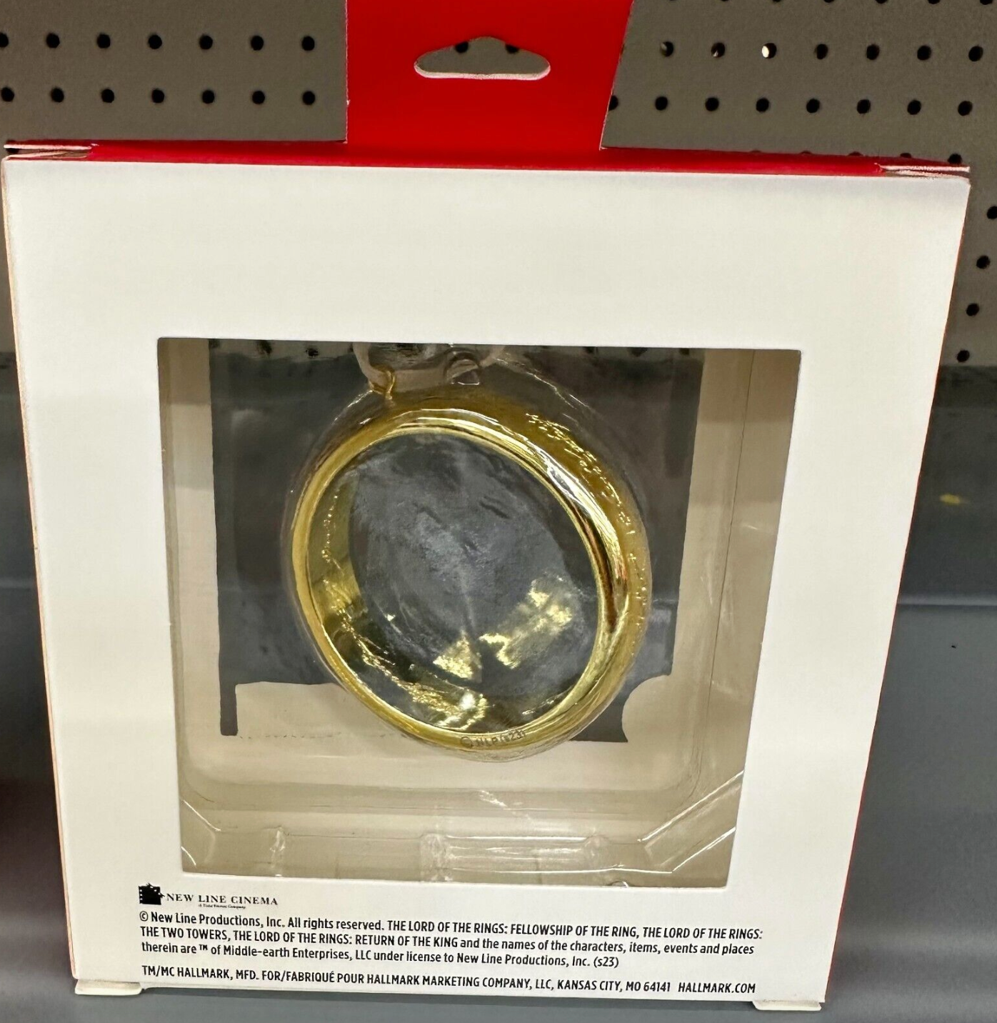 The One Ring Christmas Ornament