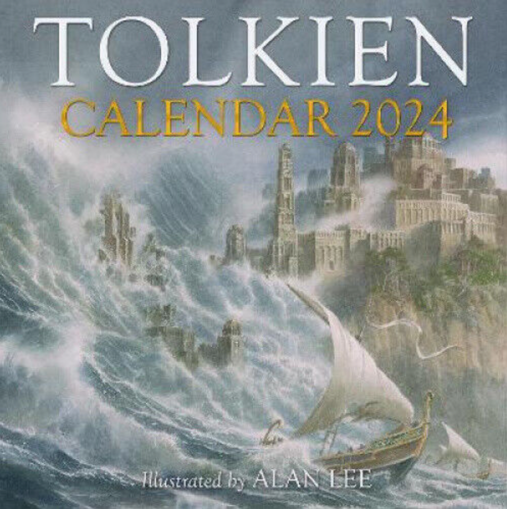 Tolkien Calendar 2025 The Fall of Numenor LotR Premium Store