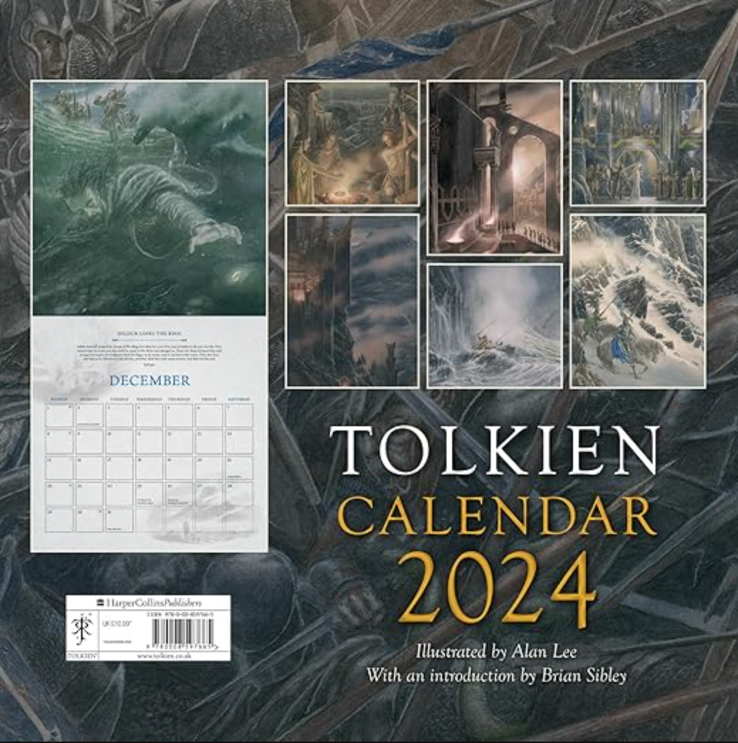 Tolkien Calendar 2024 The Fall of Numenor LotR Premium Store