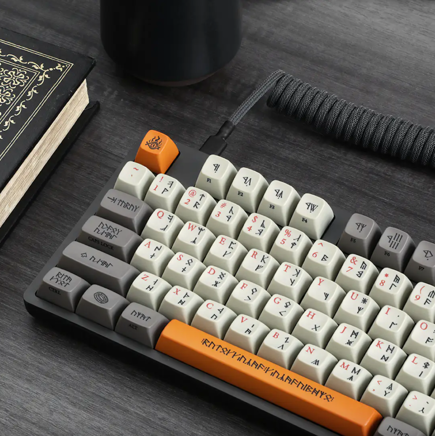 Lord Of The Rings Elvish Keyboard