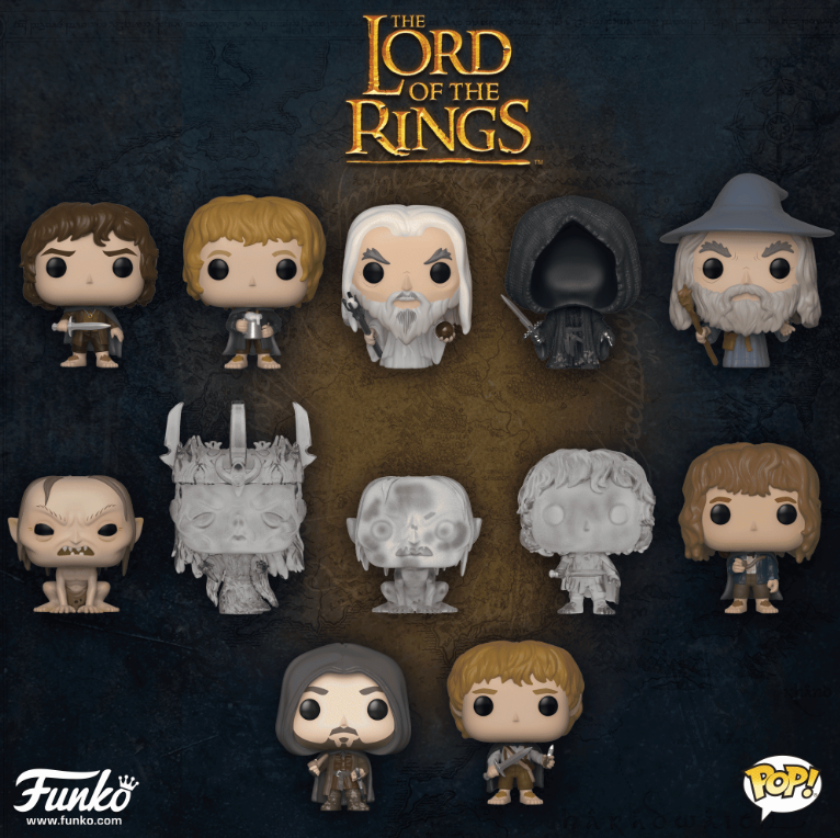 Lord of the Rings Funko Pop Figures