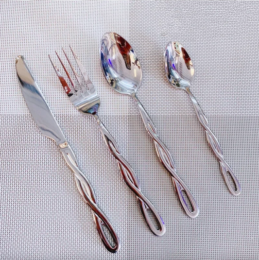 Lord of the Rings Elven Silverware