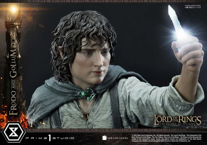 Lord of the Rings Frodo and Gollum Collectible Statues