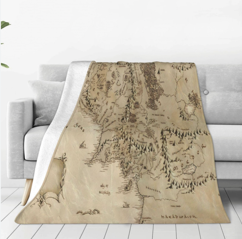 Lord of the rings throw blanket hotsell