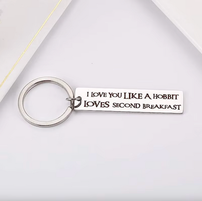 Lord of the Rings Second Breakfast Keychain