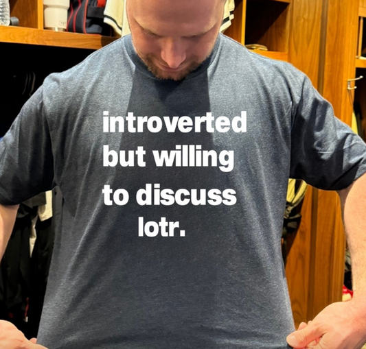 LotR Introverted T-shirts