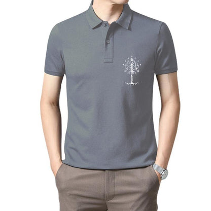 Lord of the Rings Tree of Gondor Polo T-shirts